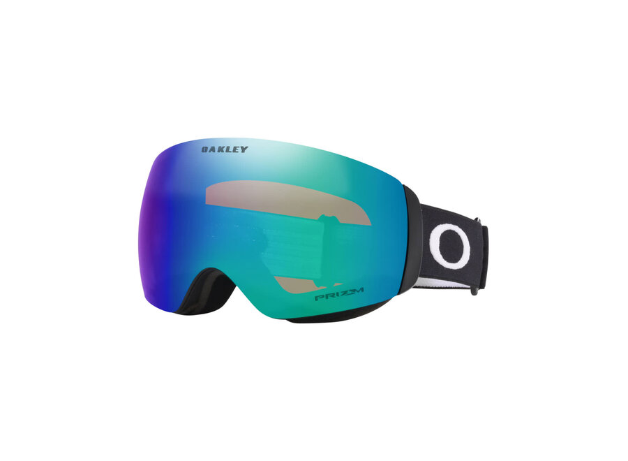 Oakley Flight Deck M Goggles Matte Black Strap Prizm Snow Argon Iridium Lenses