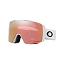 Oakley Line Miner Pro M Goggles Matte Black Strap Prizm Snow Rose Gold Iridium Lenses