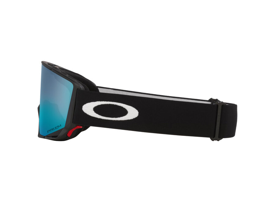 Oakley Flow Scape L Goggles Matte Black Strap Prizm Snow Sapphire Iridium Lenses