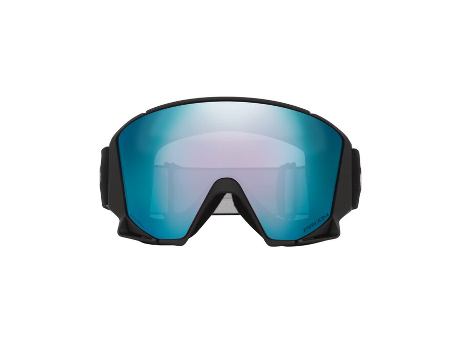 Oakley Flow Scape L Goggles Matte Black Strap Prizm Snow Sapphire Iridium Lenses