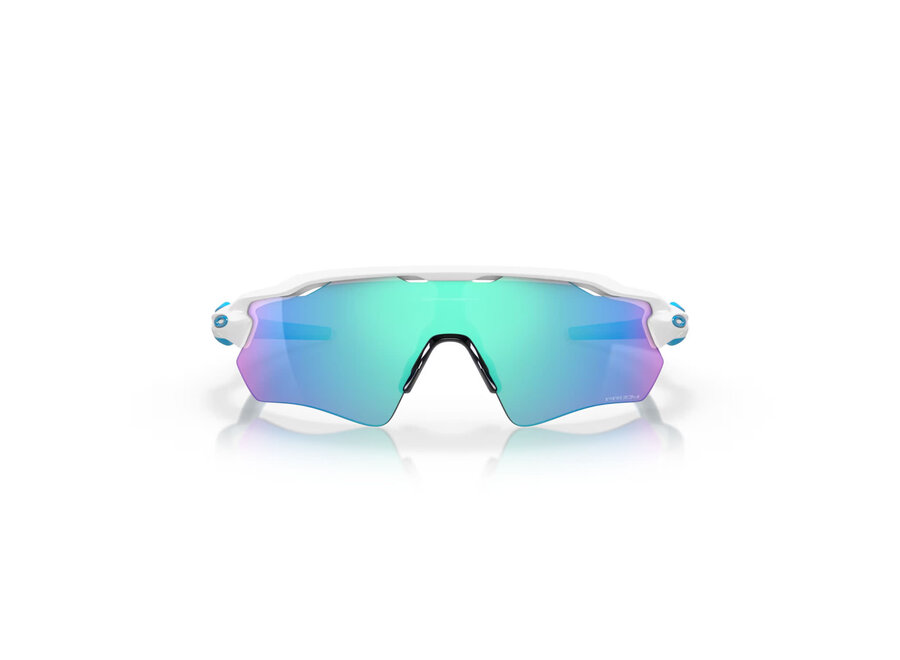 Oakley Radar EV Path Polished White Frame Prizm Sapphire Lenses