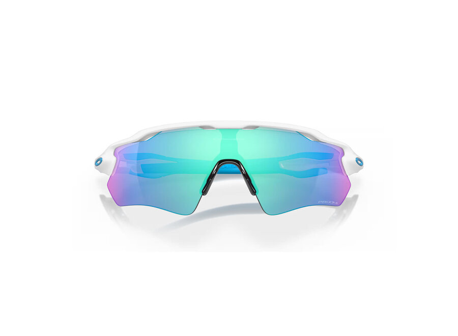 Oakley Radar EV Path Polished White Frame Prizm Sapphire Lenses