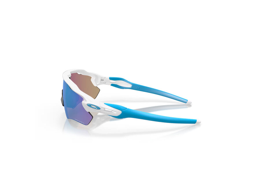 Oakley Radar EV Path Polished White Frame Prizm Sapphire Lenses