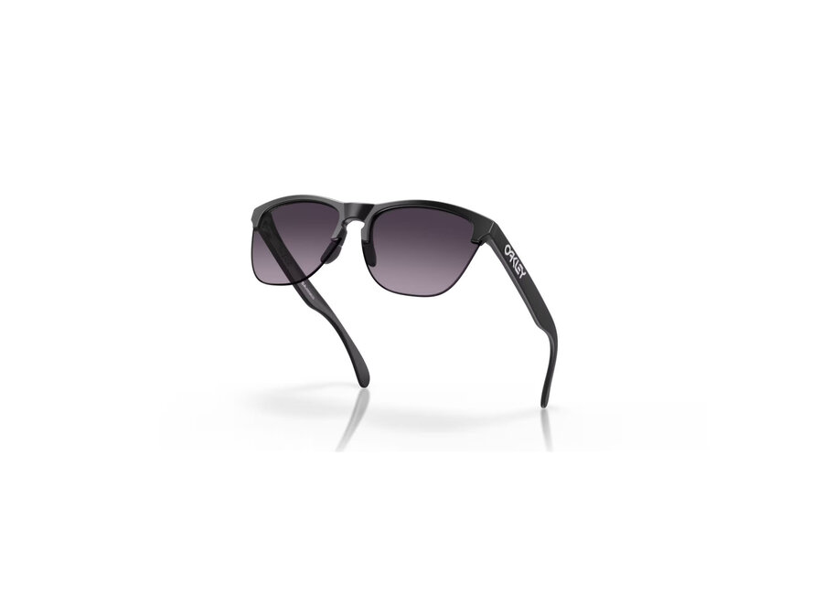 Oakley Frogskins Lite Matte Black Frame Prizm Grey Gradient