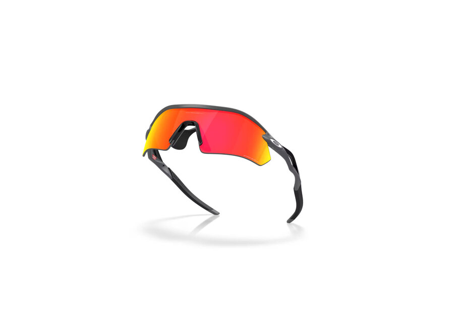 Oakley Radar Plate Matte Carbon Frame with Prizm Ruby Lenses