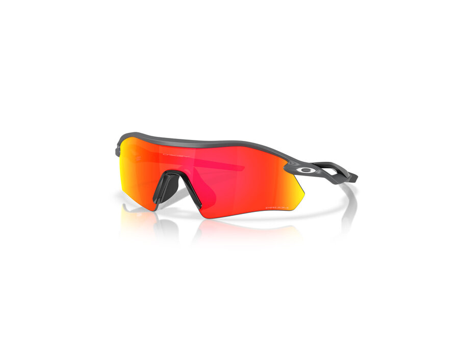 Oakley Radar Plate Matte Carbon Frame with Prizm Ruby Lenses