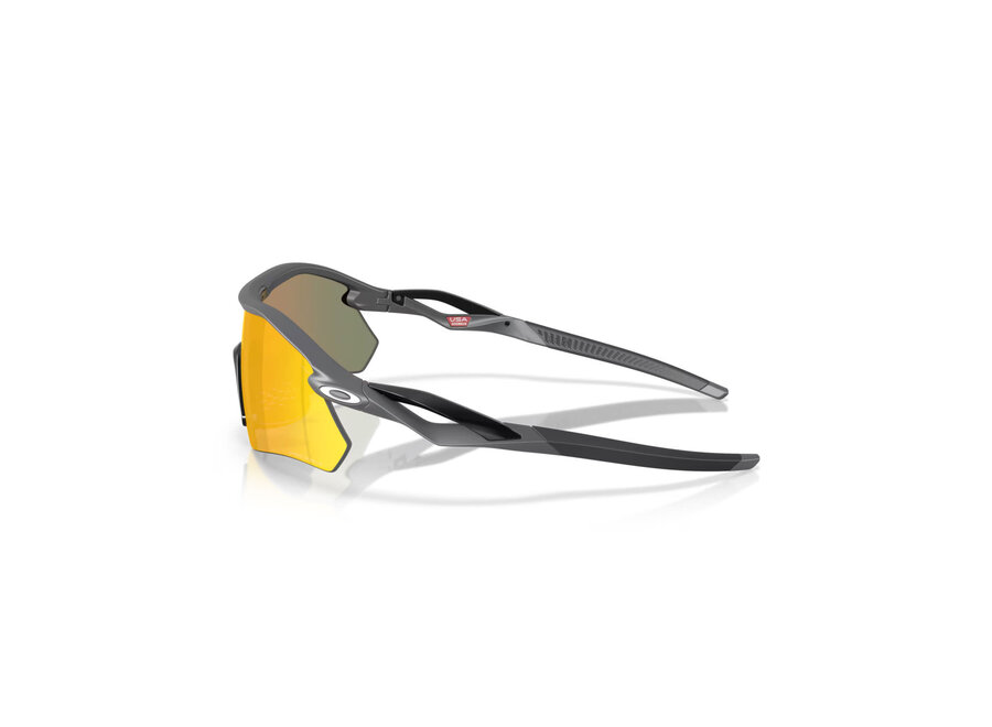 Oakley Radar Plate Matte Carbon Frame with Prizm Ruby Lenses