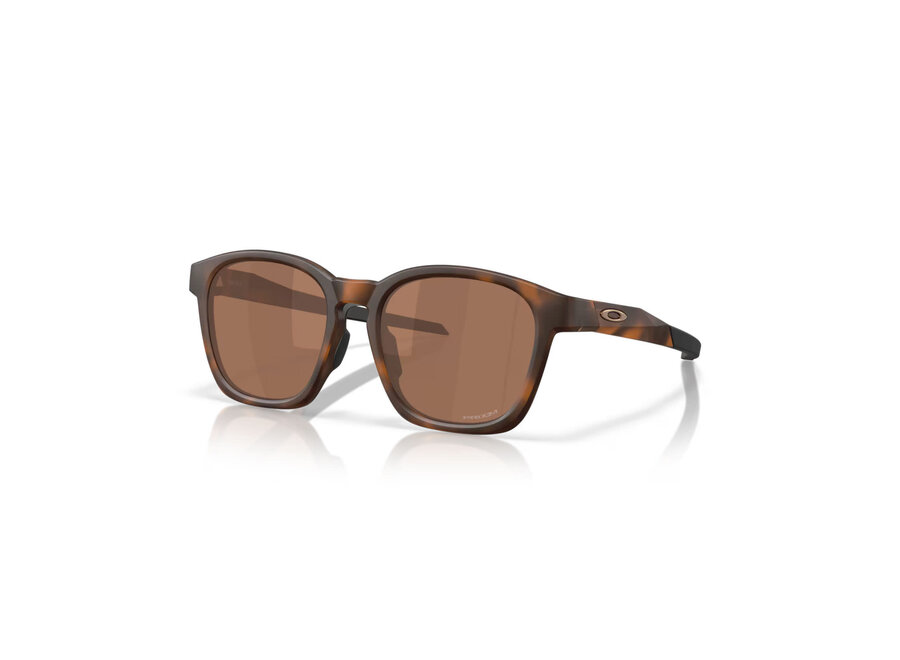 Oakley Shackle Matte Brown Tortoise Frame Prizm Tungsten