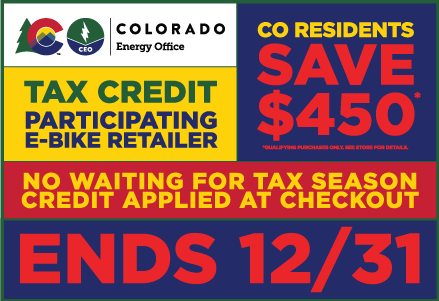 eBike Tax Credit ends December 31