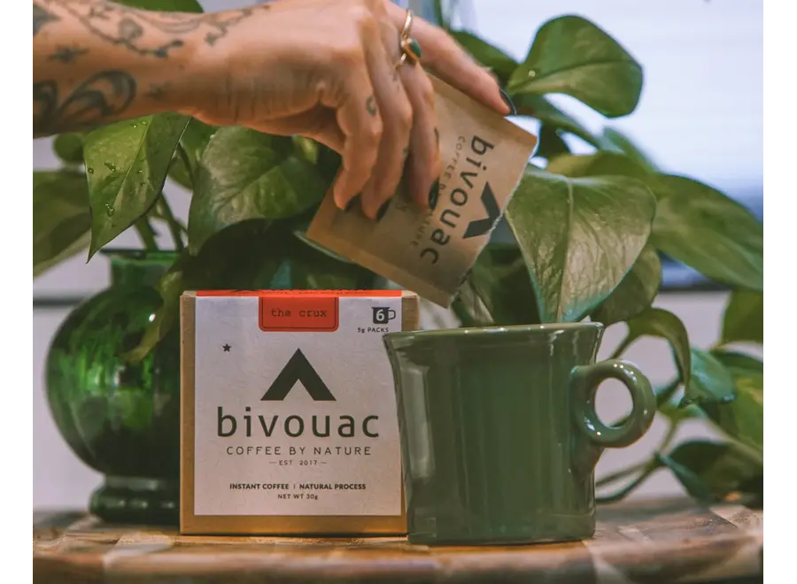 Bivouac Coffee The Crux - Instant Coffee (6-cup box)