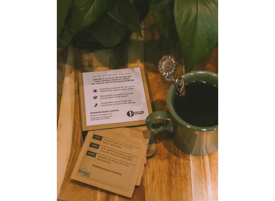 Bivouac Coffee The Crux - Instant Coffee (6-cup box)