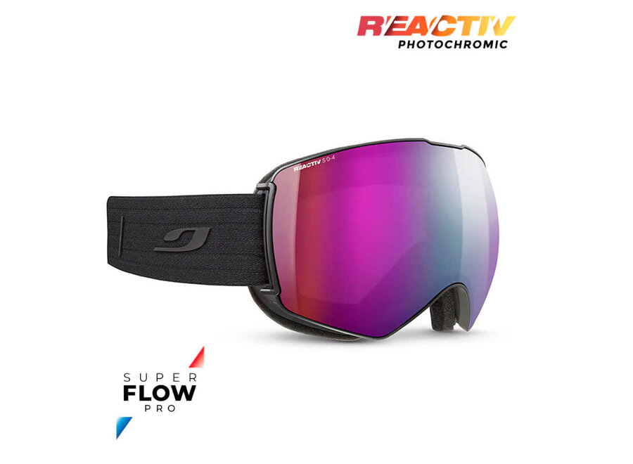 Julbo Lightyear Black REACTIV 0-4 High Contrast Goggles