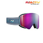 Julbo Razor Edge Retro Blue REACTIV 0-4 High Contrast Goggles