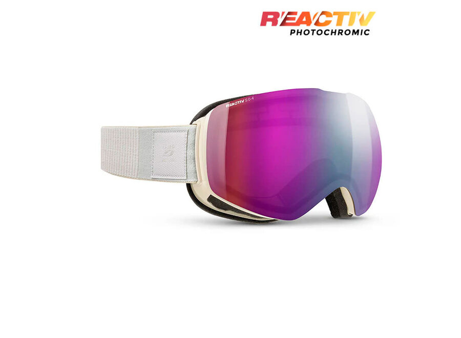 Julbo Shadow White REACTIV 0-4 High Contrast Goggles