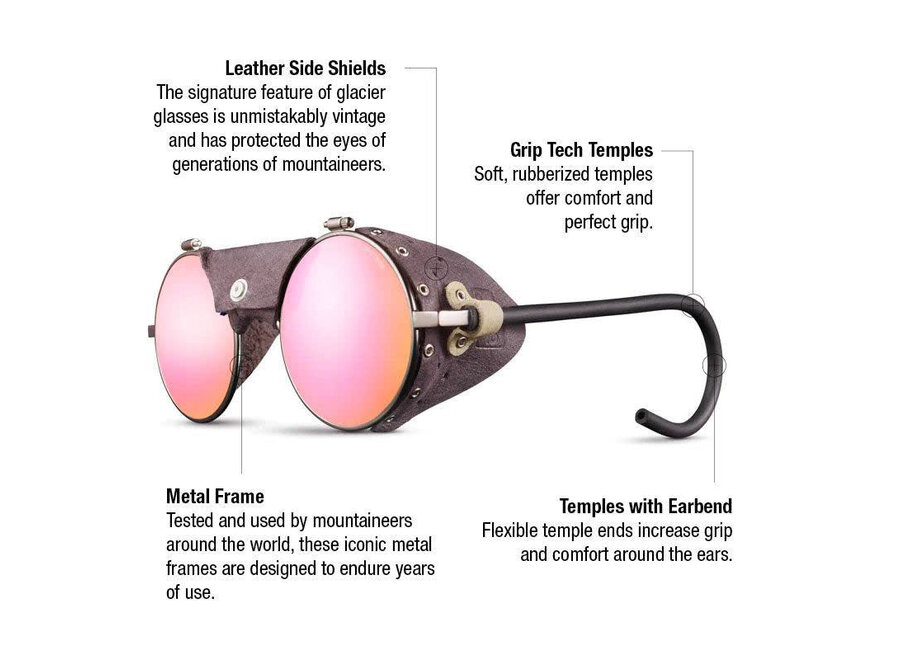 Julbo Vermont Classic Copper / Dark Brown Spectron 3 Sunglass