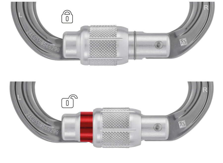 Petzl Omni Screw Lock Locking Carabiner