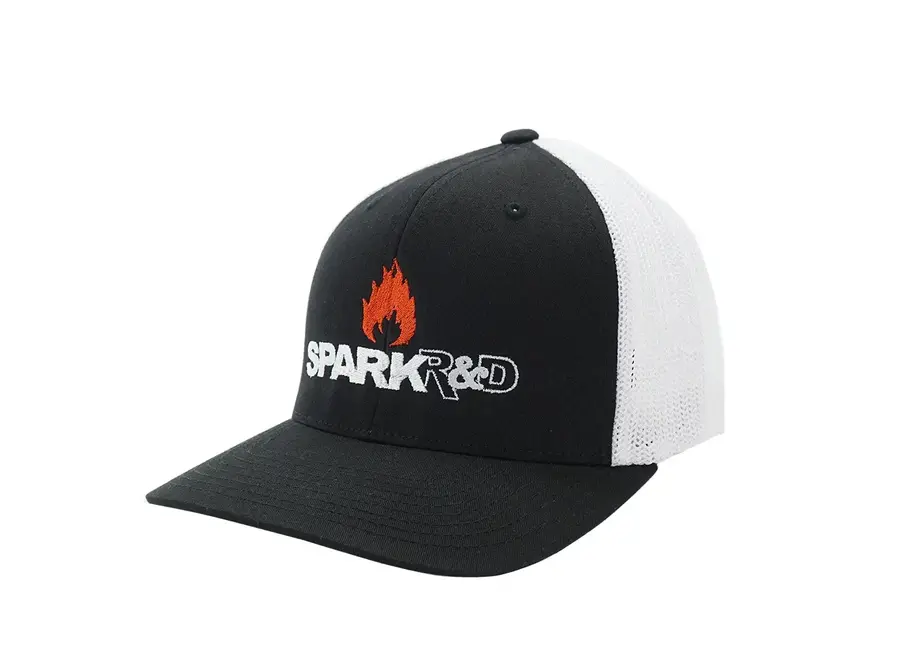 Spark R&D Logo Hat Black/White