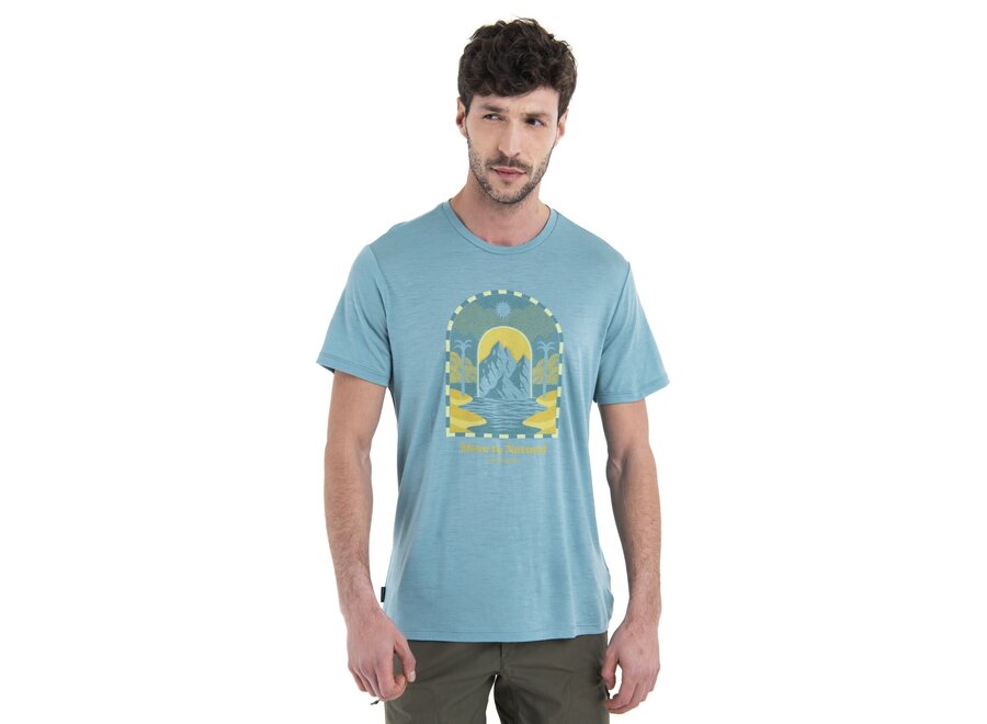Icebreaker Tech Lite III Merino SS Tee Mountain Gateway