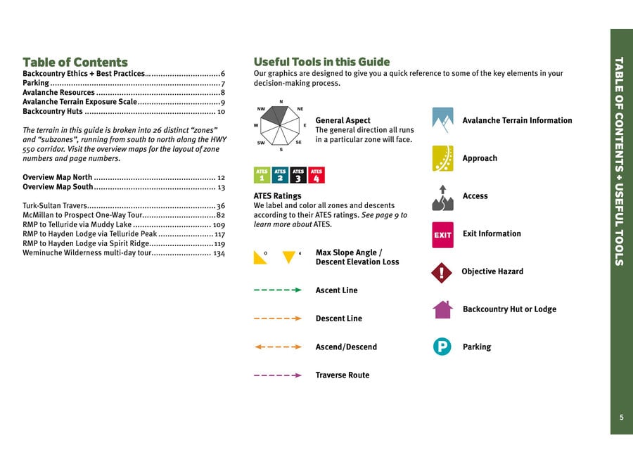 Beacon Guidebooks Backcountry Skiing Silverton, Colorado 4th edition
