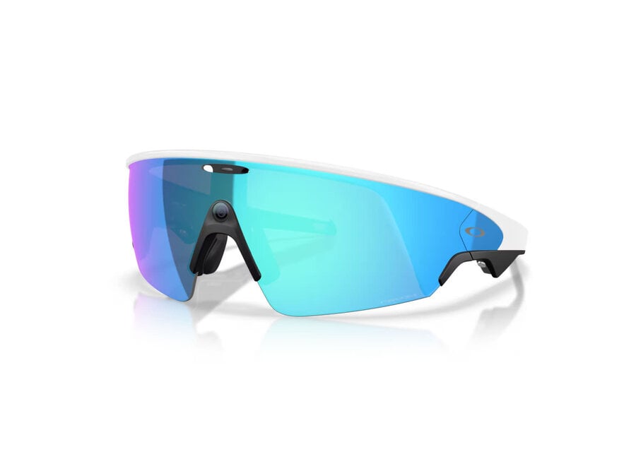 Oakley Meta Vanguard White Frame with Prizm Sapphire Lens Sunglasses