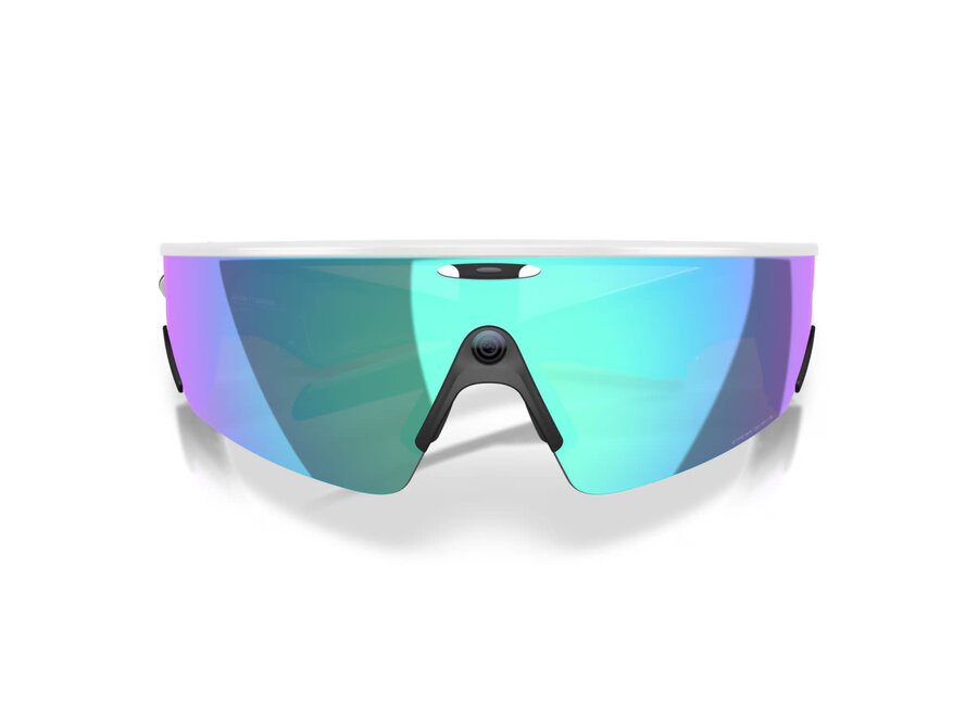 Oakley Meta Vanguard White Frame with Prizm Sapphire Lens Sunglasses