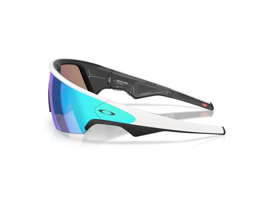 Oakley Meta Vanguard White Frame with Prizm Sapphire Lens Sunglasses