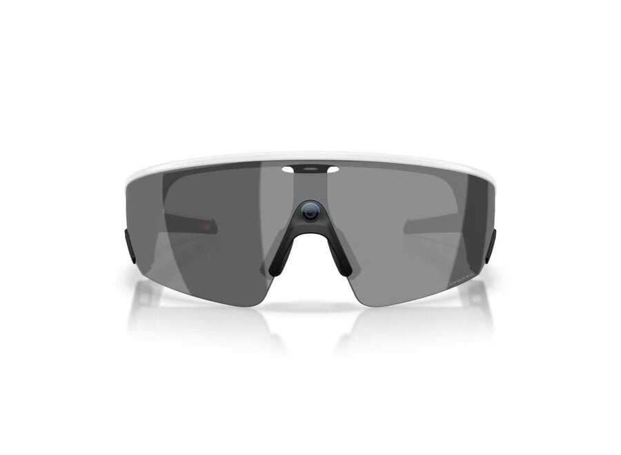 Oakley Meta Vanguard White Frame with Prizm Black Lens Sunglasses