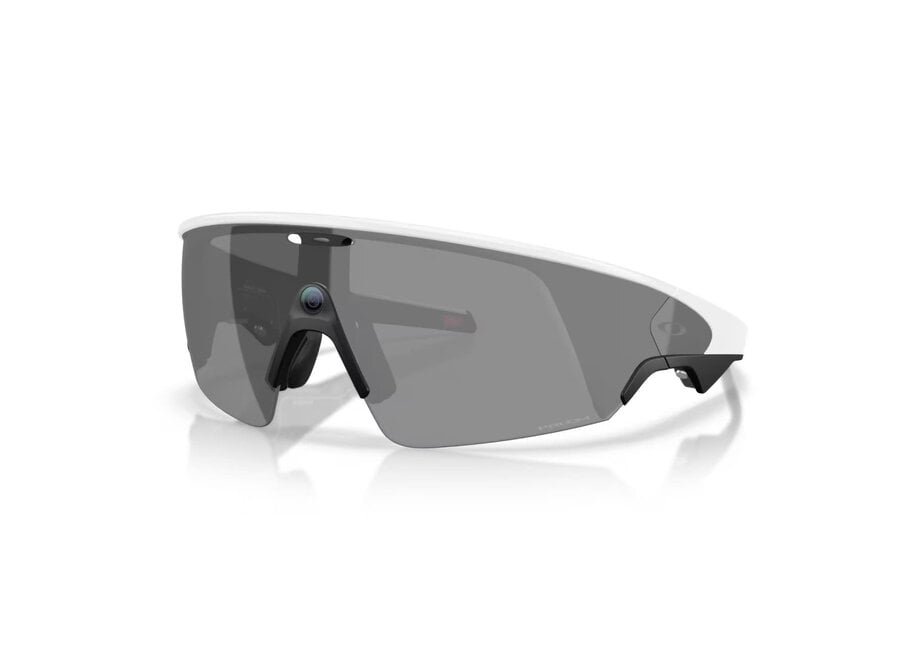 Oakley Meta Vanguard White Frame with Prizm Black Lens Sunglasses