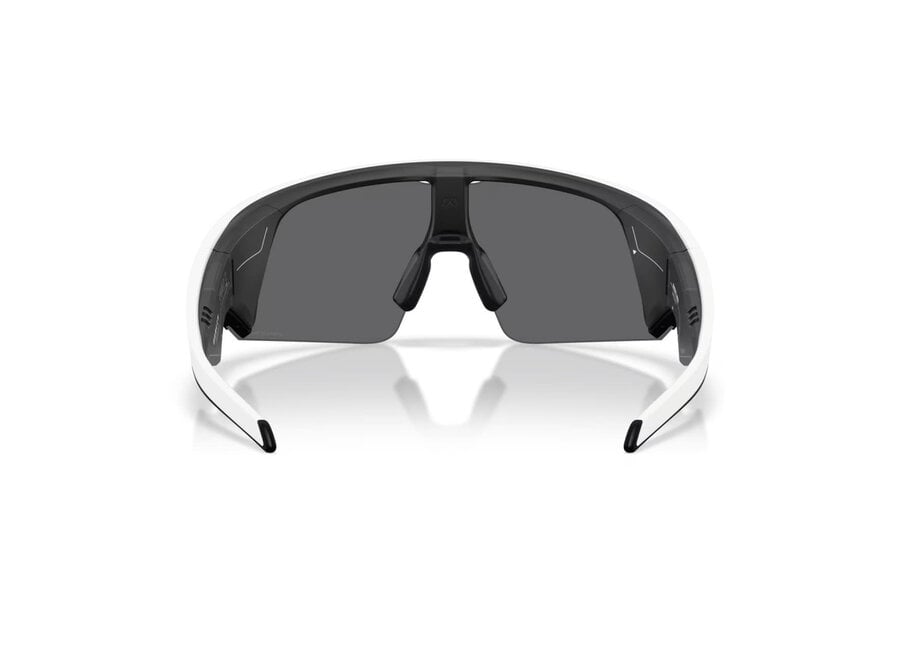 Oakley Meta Vanguard White Frame with Prizm Black Lens Sunglasses
