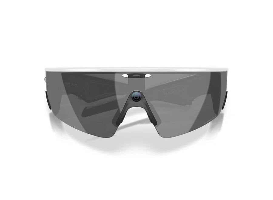 Oakley Meta Vanguard White Frame with Prizm Black Lens Sunglasses