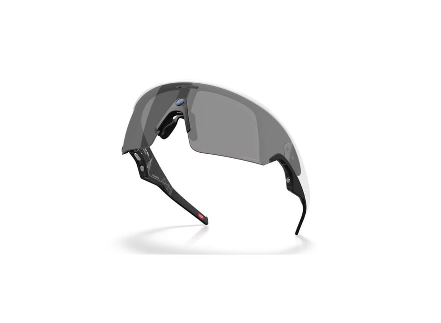 Oakley Meta Vanguard White Frame with Prizm Black Lens Sunglasses