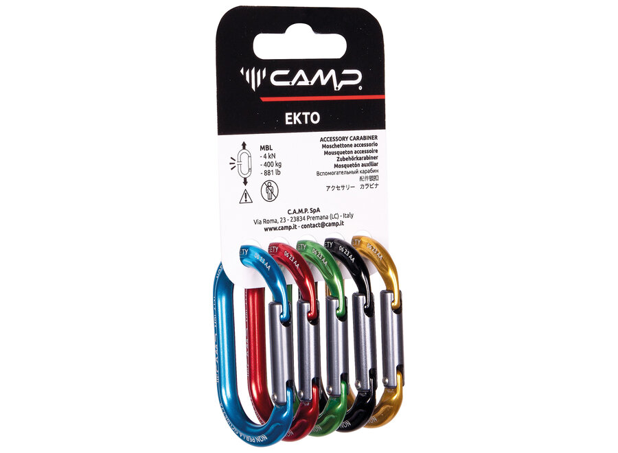 Camp Ekto Rack Pack Accessory Carabiners