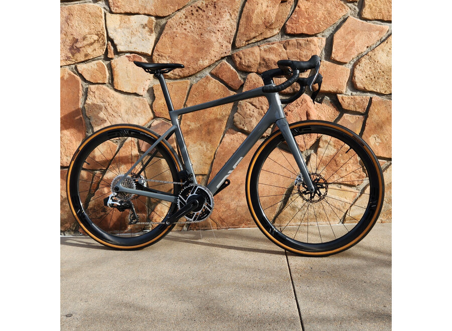 Used ENVE Fray Road Bike - Premium Red SRAM 2X w Power - SES Wheels - ENVE Cockpit -  Ash Gray 56cm