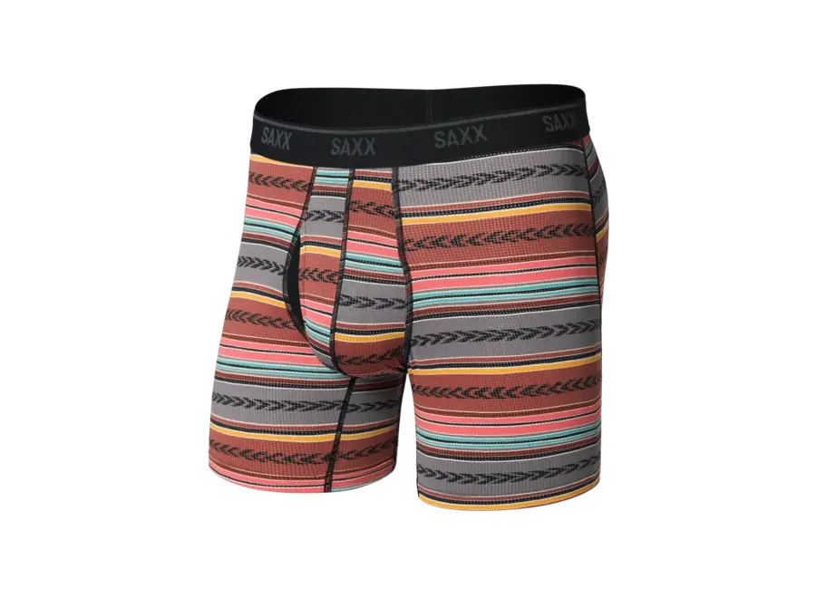 Saxx Quest Quick-Dry Mesh Boxer Brief Fly