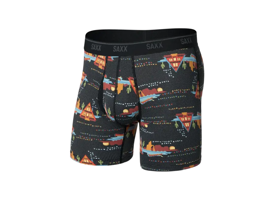 Saxx Quest Quick-Dry Mesh Boxer Brief Fly