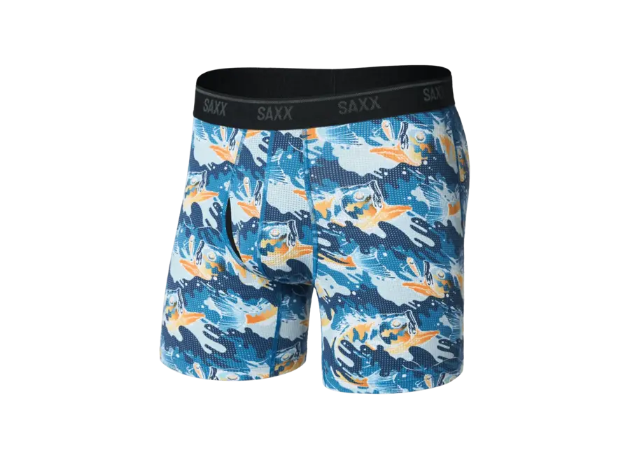 Saxx Quest Quick-Dry Mesh Boxer Brief Fly