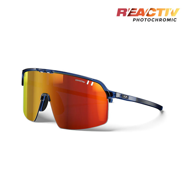 Julbo Intensity Translucent Blue Black Frame REACTIV 1-3 Light