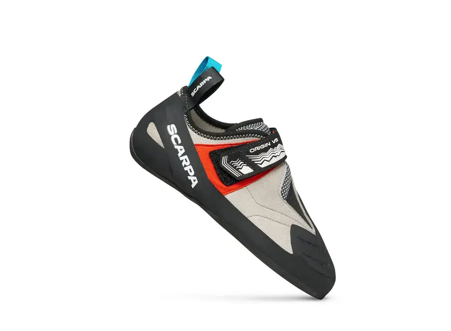 Scarpa Origin VS Rock Climbing Shoe Light Grey/Red