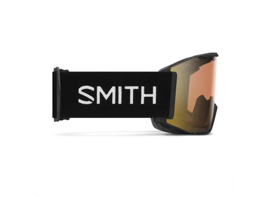 Smith Squad MAG Black ChromaPop Pro Photochromic Gold Mirror Goggles