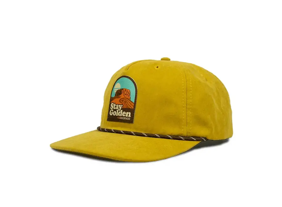YoColorado Hat Stay Golden Gold