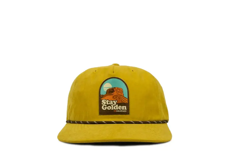 YoColorado Hat Stay Golden Gold