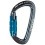 CAMP Orbit 2Lock Locking Carabiner Gunmetal/Blue
