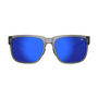 Tifosi Shumo Crystal Smoke Frame Colbalt Blue Mirror Lens Sunglasses