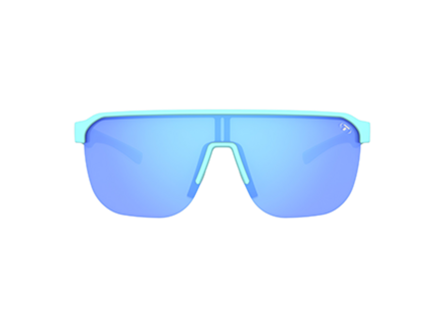 Tifosi Sanctum SL Glacier Bule Frame Sky Blue Mirror Lens Sunglasses