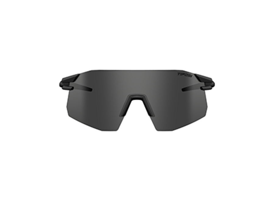 Tifosi Moab XC Blackout Frame Smoke/AC Red/Clear Lens Sunglasses