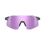 Tifosi Moab XC Satin Vapor Frame Clarion Deep Purple/AC Red/Clear Lens Sunglasses