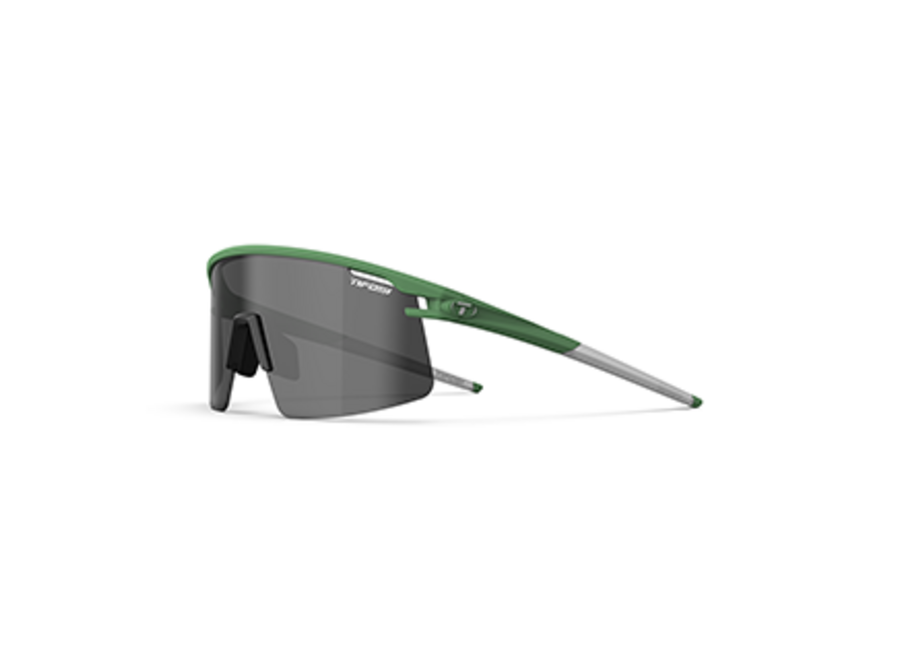 Tifosi Moab Lite Trail Pine Frame Smoke/AC Red/Clear Lens Sunglasses