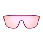 Tifosi Sanctum XL Plum Crazy Frame Pink Mirror Lens Sunglass