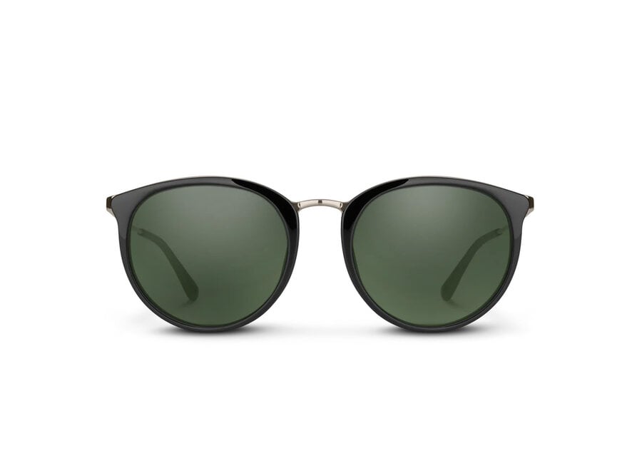 Suncloud Dana Black Polarized Gray Green Sunglasses