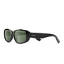 Suncloud Lane Black Frame Polarized Gray Green Lens Sunglasses